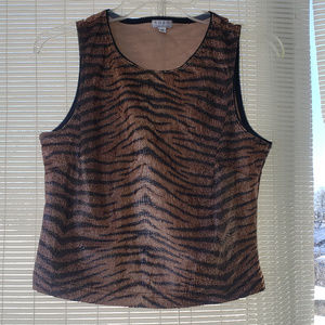 XOXO animal print top - junior size M